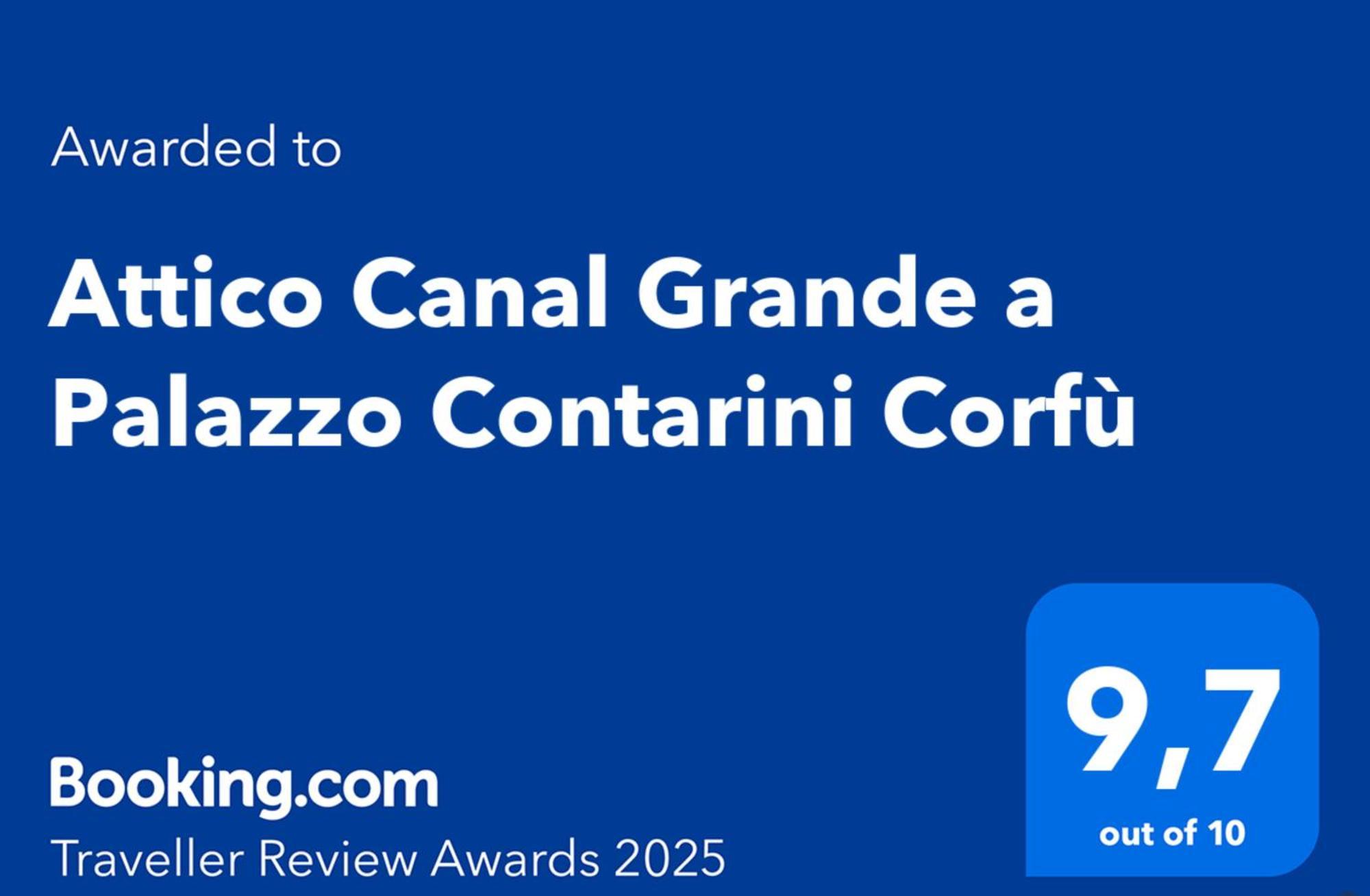 Attico Canal Grande A Palazzo Contarini Corfu Venice Ngoại thất bức ảnh